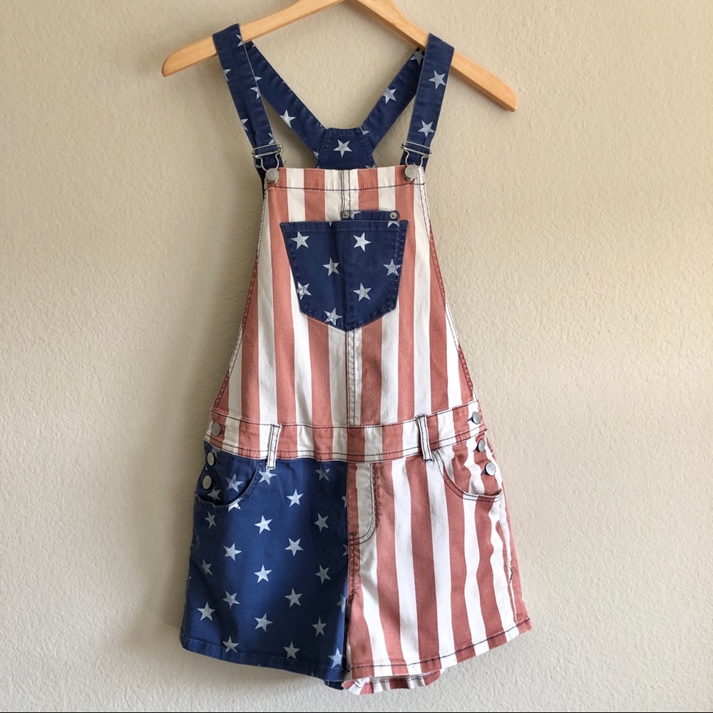 🇺🇸 VEUC Stars & Stripes Overalls 🇺🇸